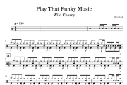 Play That Funky Music鼓谱 Wild Cherry《Play That Funky Music》架子