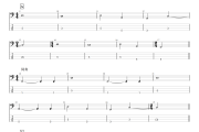 Wind of change贝斯谱 Scorpions《Wind of change》贝司BASS谱+动态视频
