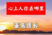 心上人你在哪里简谱 蔷薇团长《心上人你在哪里》简谱+动态视频降E调