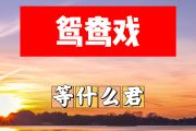 鸳鸯戏简谱 等什么君《鸳鸯戏》简谱+动态视频A调