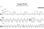 Children's Christmas Favorites《Jingle Bells》架子鼓|爵士鼓|鼓谱