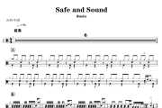 Safe and Sound鼓谱 Roselia《Safe and Sound》架子鼓|爵士鼓|鼓谱+动态视频