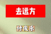去远方简谱 付俊乐-去远方简谱D调