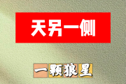 天另一侧简谱 一颗狼星《天另一侧》简谱C调