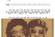 777鼓谱 Bruno Mars《777》架子鼓|爵士鼓|鼓谱