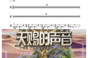 九万字 鼓谱 张靓颖、刘宇宁《九万字 》(Live)架子鼓|爵士鼓|鼓谱