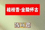 桂枝香·金陵怀古简谱 陈丽君《桂枝香·金陵怀古》简谱C调