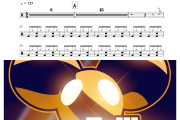 Monophobia鼓谱 Deadmau5《Monophobia》架子鼓|爵士鼓|鼓谱