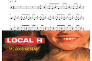 Bound For The Floor鼓谱 Local H-Bound For The Floor爵士鼓谱