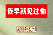 我早就见过你简谱 小兮橙《我早就见过你》简谱降E调