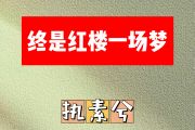 终是红楼一场梦简谱 执素兮《终是红楼一场梦》简谱F调