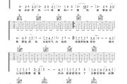 小酒窝吉他谱 林俊杰《小酒窝》六线谱降E调吉他谱