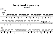 KhalilMusic-Long Road, Open Sky架子鼓|爵士鼓|鼓谱+动态视频